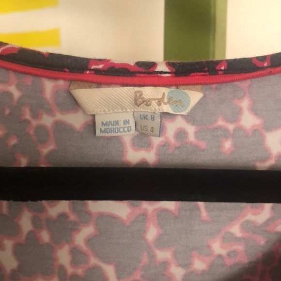 Boden high-low tunic top size 4 - Picture 4 of 5